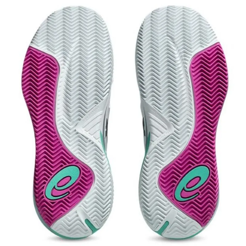 Asics Gel Resolution X Clay White Aurora Green Sneakers