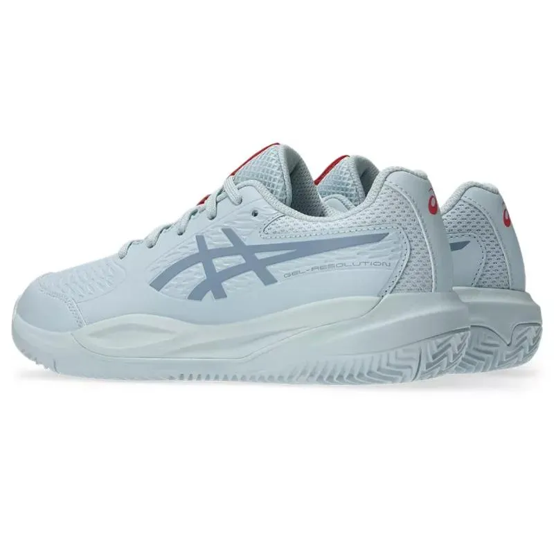 Asics Gel Resolution X Clay GS Sky Blue Gray Junior Sneakers