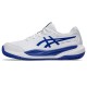 Asics Gel Resolution X Clay GS White Cobalt Blue Junior Sneakers
