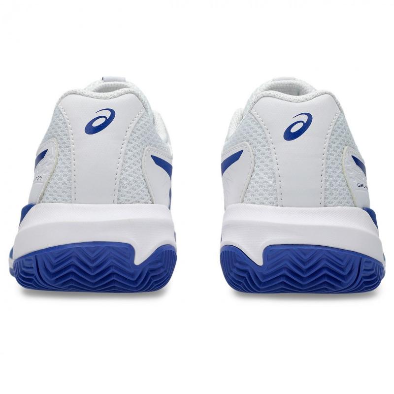 Asics Gel Resolution X Clay GS White Cobalt Blue Junior Sneakers