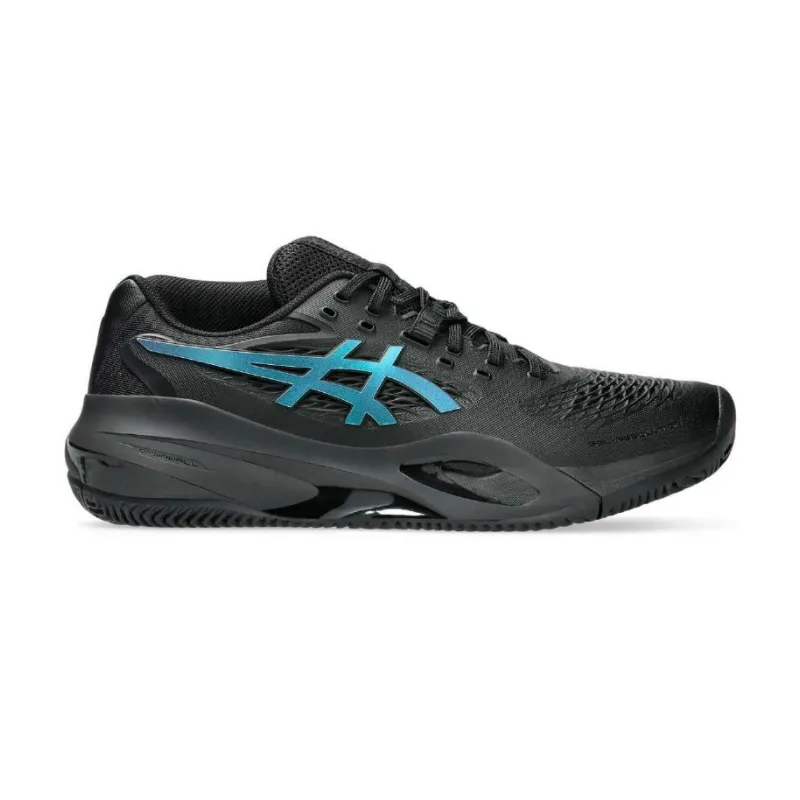 Asics Gel Resolution X Clay Black Blue Sneakers