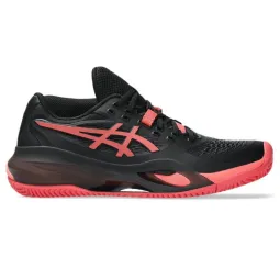 Asics Gel Resolution X Clay Black Red Women''''s Sneakers