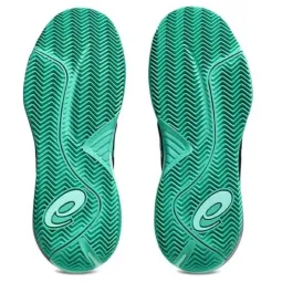 Asics Gel Resolution X Clay Black Aurora Green Sneakers