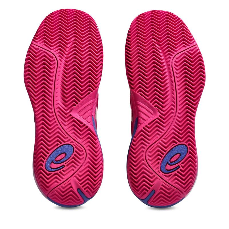 Zapatillas Asics Gel Resolution X Clay Rosa Brillante Crema Mujer