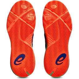 Asics Gel Resolution X Padel Cobalt Blue Coral Sneakers