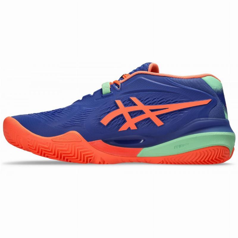 Asics Gel Resolution X Padel Cobalt Blue Coral Sneakers