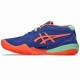 Asics Gel Resolution X Padel Cobalt Blue Coral Sneakers