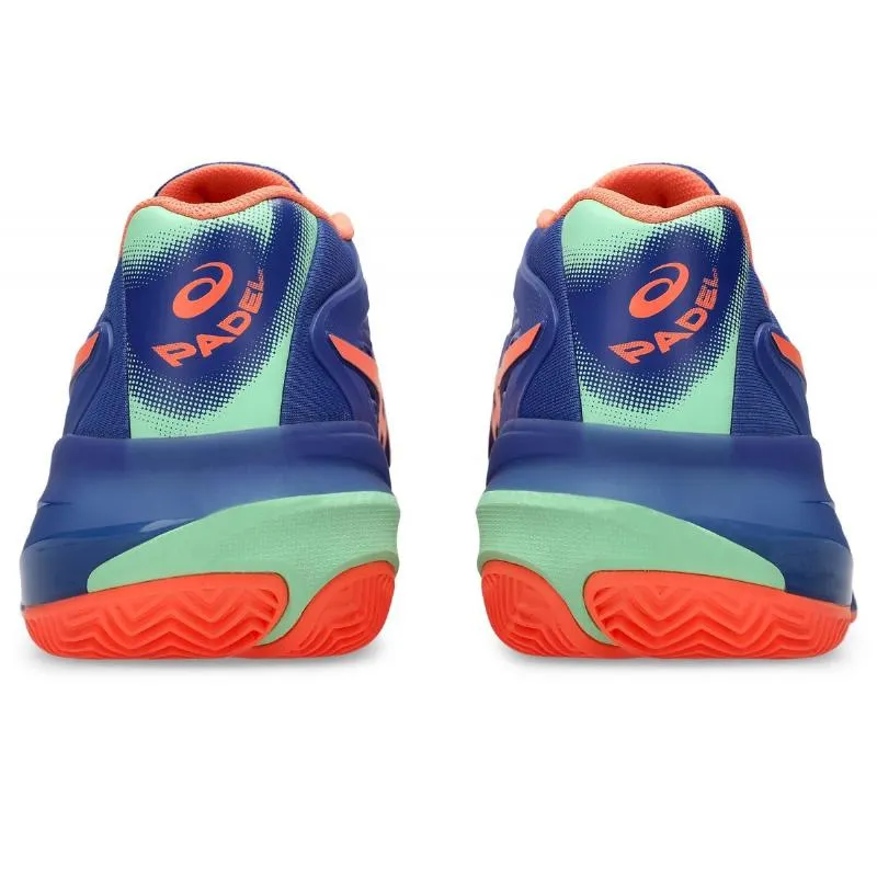 Asics Gel Resolution X Padel Cobalt Blue Coral Sneakers