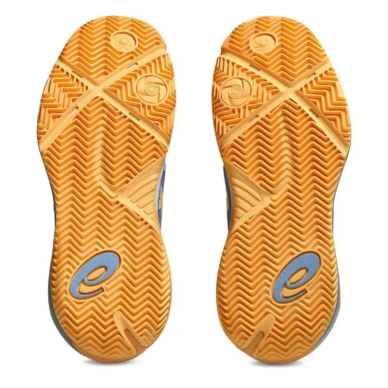 Asics Gel Resolution X Padel Blue Stone Orange Women''s Sneakers