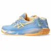 Asics Gel Resolution X Padel Blue Stone Orange Women''s Sneakers