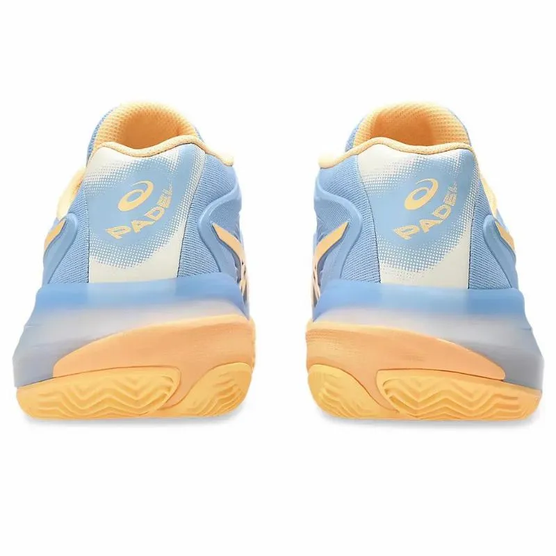 Asics Gel Resolution X Padel Blue Stone Orange Women''s Sneakers