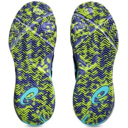 Asics Gel Resolution X Padel Black Blue Aqua Sneakers