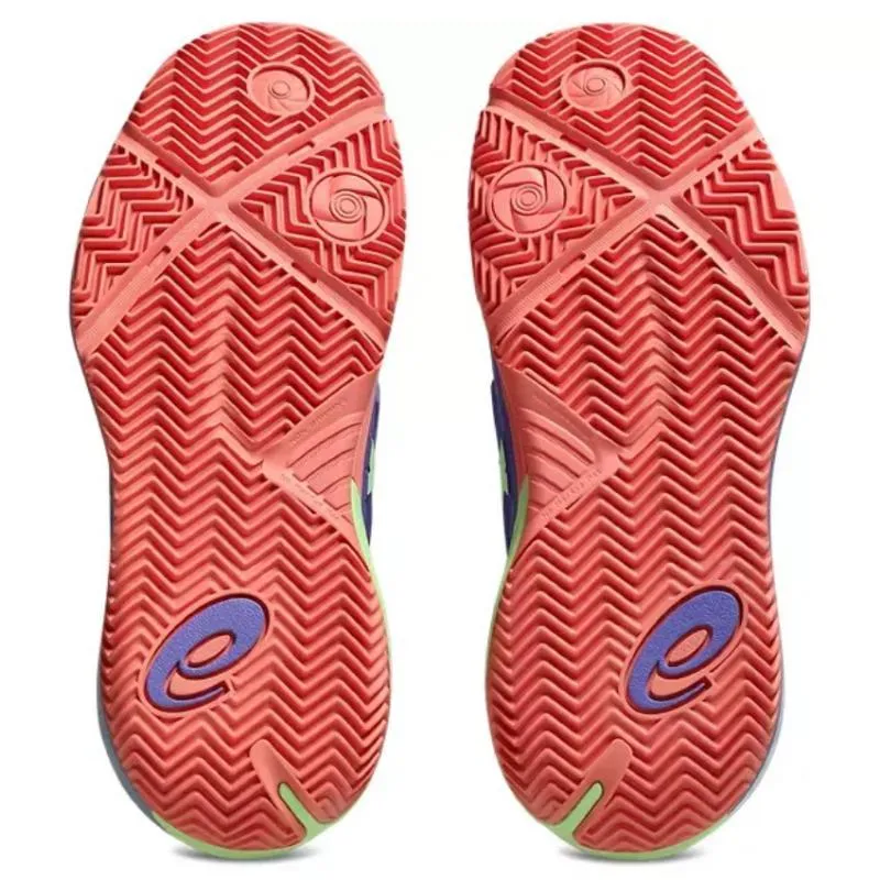 Asics Gel Resolution X Padel Purple Green Women's Sneakers