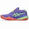 Asics Gel Resolution X Padel Purple Green Women's Sneakers