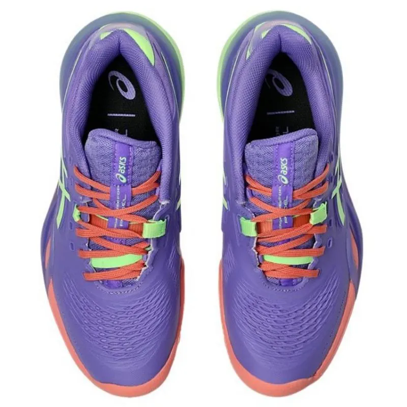 Asics Gel Resolution X Padel Purple Green Women's Sneakers