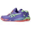 Asics Gel Resolution X Padel Purple Green Women's Sneakers