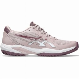 Zapatillas Asics Solution Swift FF 2 Clay Rosa Blanco Mujer
