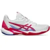 Asics Solution Speed FF 3 Clay White Bright Pink Women''''s Sneakers