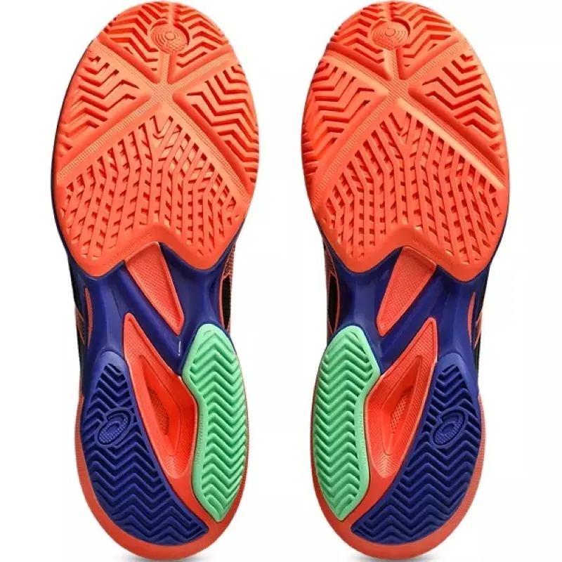 Asics Solution Speed FF 3 Padel Black Coral Sneakers