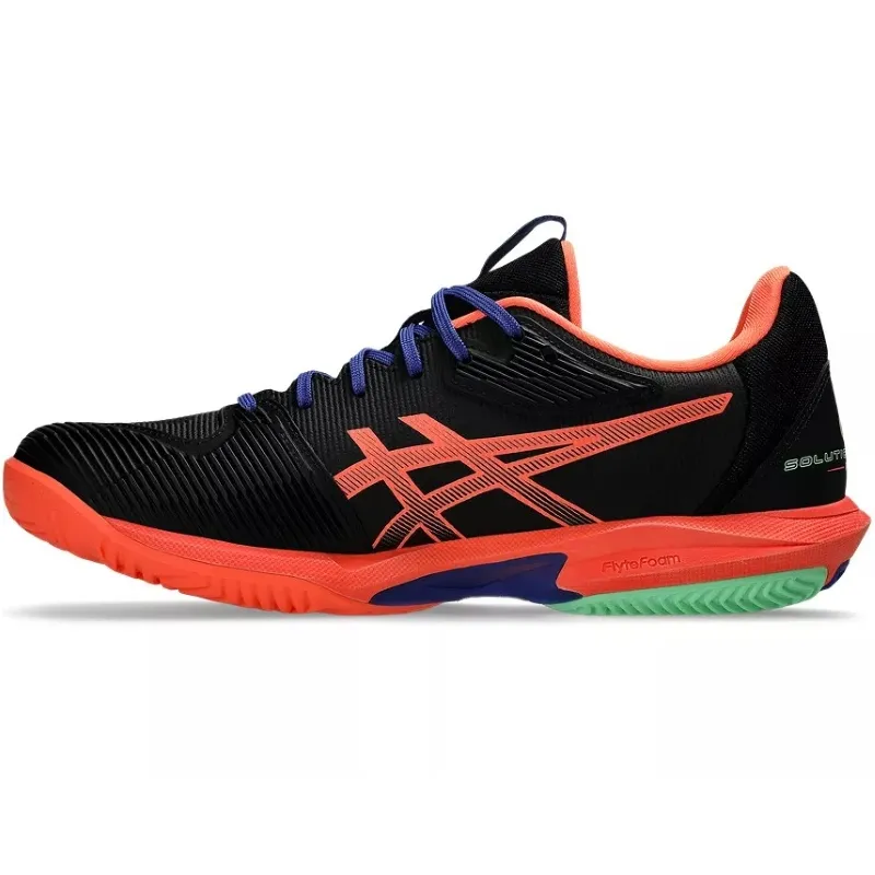 Asics Solution Speed FF 3 Padel Black Coral Sneakers