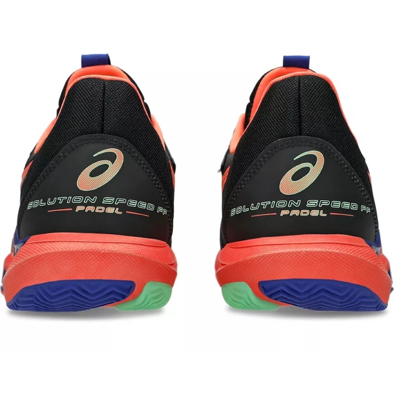 Asics Solution Speed FF 3 Padel Black Coral Sneakers