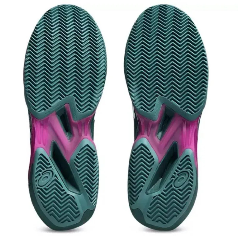 Asics Solution Speed FF 4 Clay Dark Blue White Sneakers