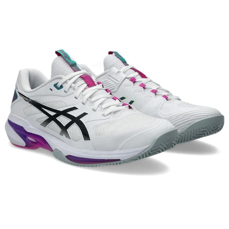 Asics Solution Speed FF 4 Clay White Pink Sneakers
