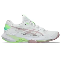 Asics Solution Speed FF 4 Clay White Morganite Pink Women''''s Sneakers