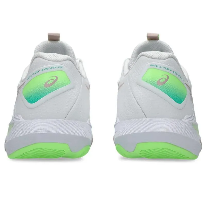 Asics Solution Speed FF 4 Clay White Morganite Pink Women''''s Sneakers