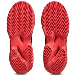 Asics Solution Speed FF 4 Clay Black Red Women''''s Sneakers