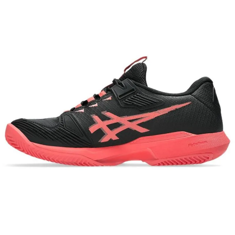Asics Solution Speed FF 4 Clay Black Red Women''''s Sneakers