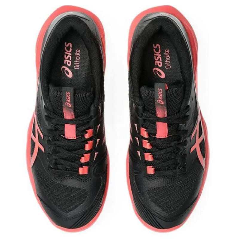 Asics Solution Speed FF 4 Clay Black Red Women''''s Sneakers