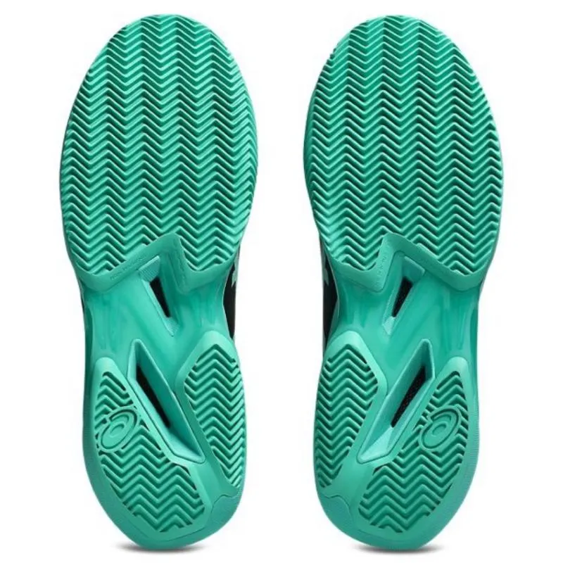 Asics Solution Speed FF 4 Clay Black Green Sneakers