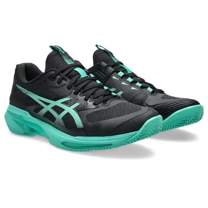 Asics Solution Speed FF 4 Clay Black Green Sneakers