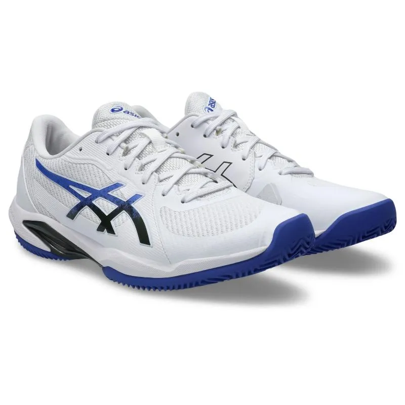 Asics Solution Swift FF 2 Clay White Cobalt Blue Sneakers
