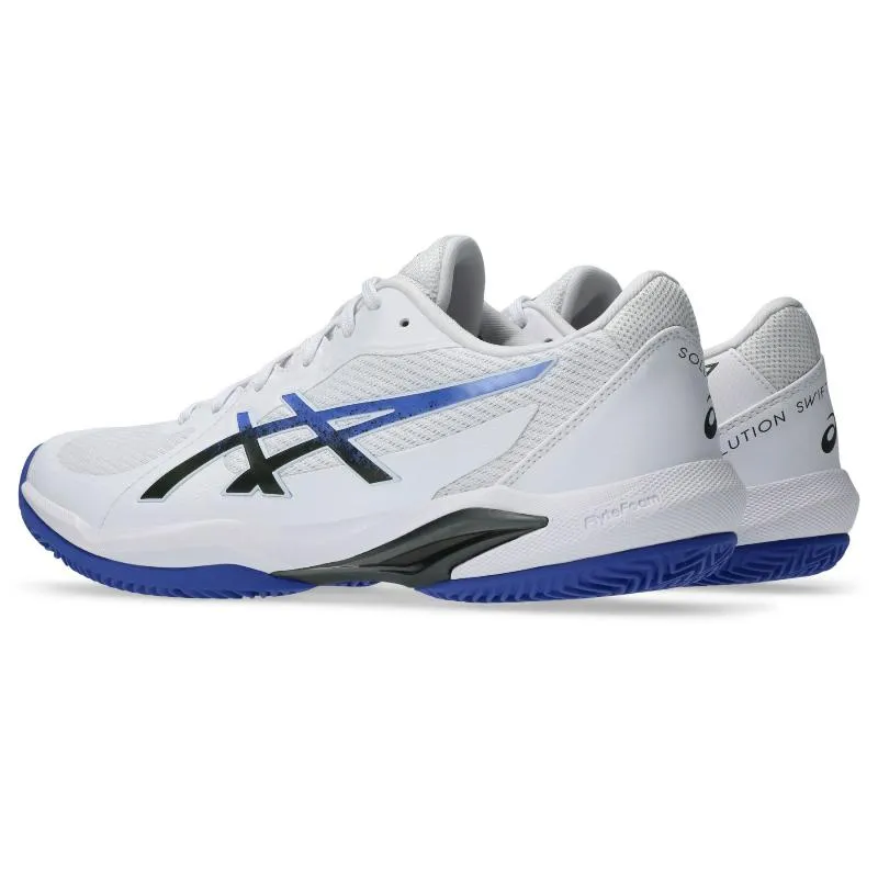 Asics Solution Swift FF 2 Clay White Cobalt Blue Sneakers