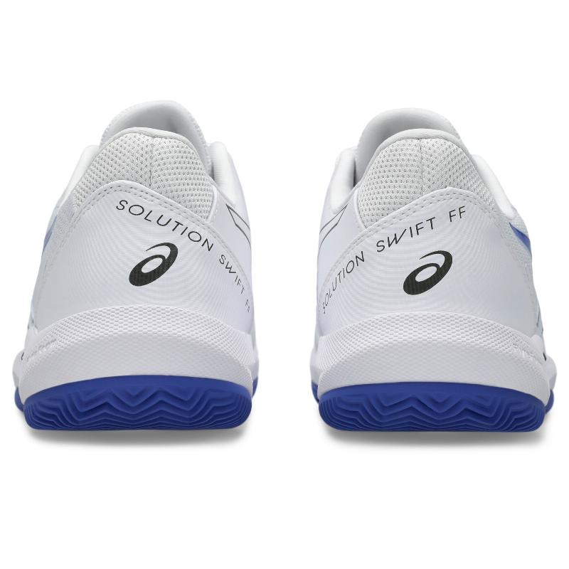 Asics Solution Swift FF 2 Clay White Cobalt Blue Sneakers