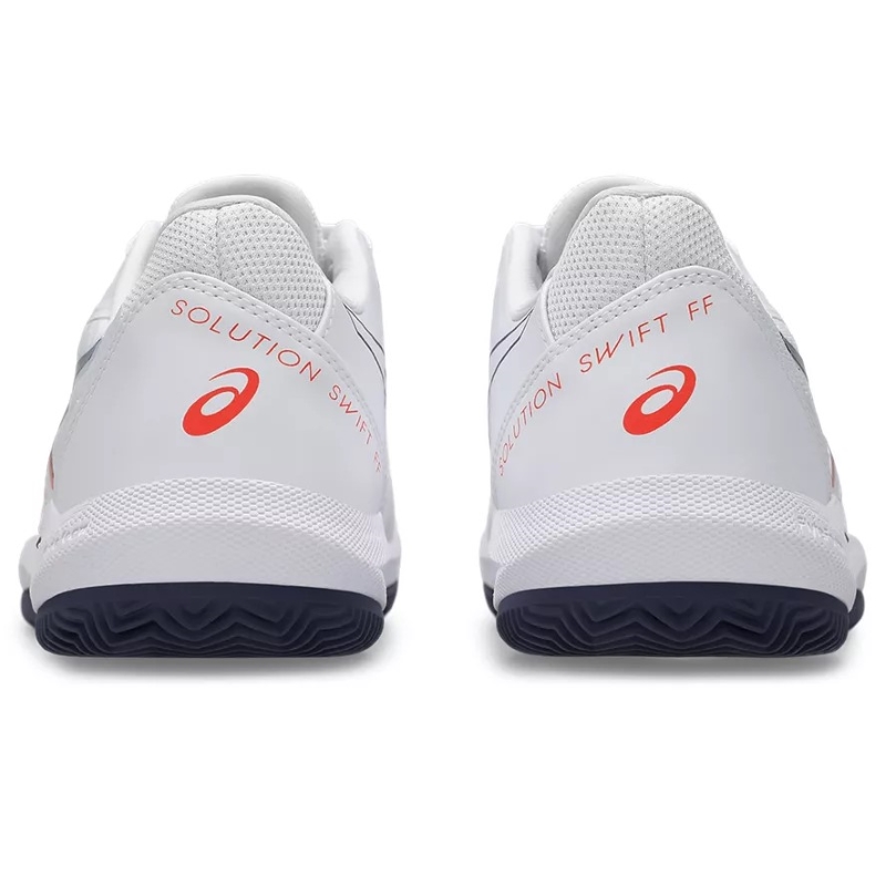 Asics Solution Swift FF 2 Clay White Blue Orange Sneakers