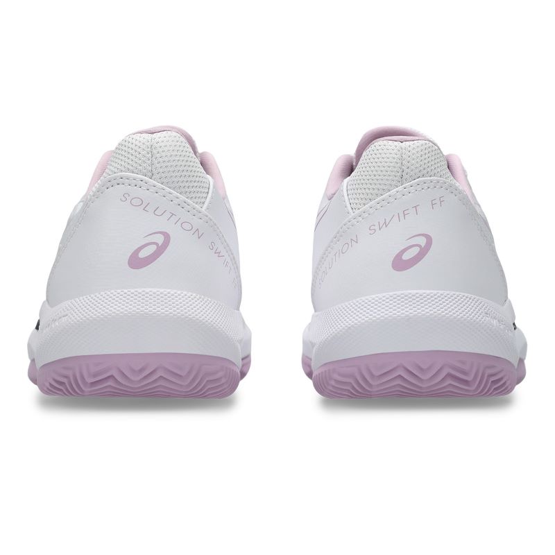 Asics Solution Swift FF 2 Clay White Pink Ube Women''s Sneakers