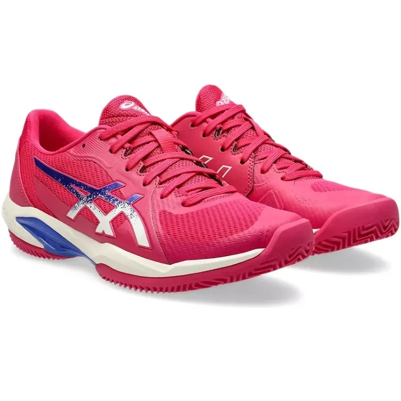 Asics Solution Swift FF 2 Clay Pink Cobalt Blue Women's Sneakers