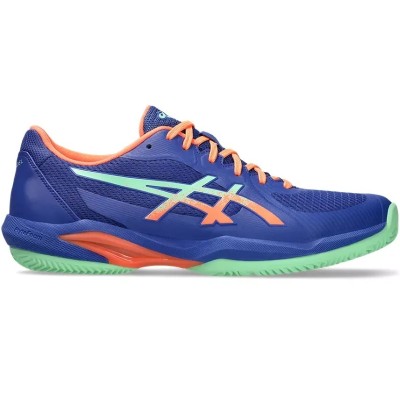 Asics Solution Swift FF 2 Padel Cobalt Blue Green Sneakers