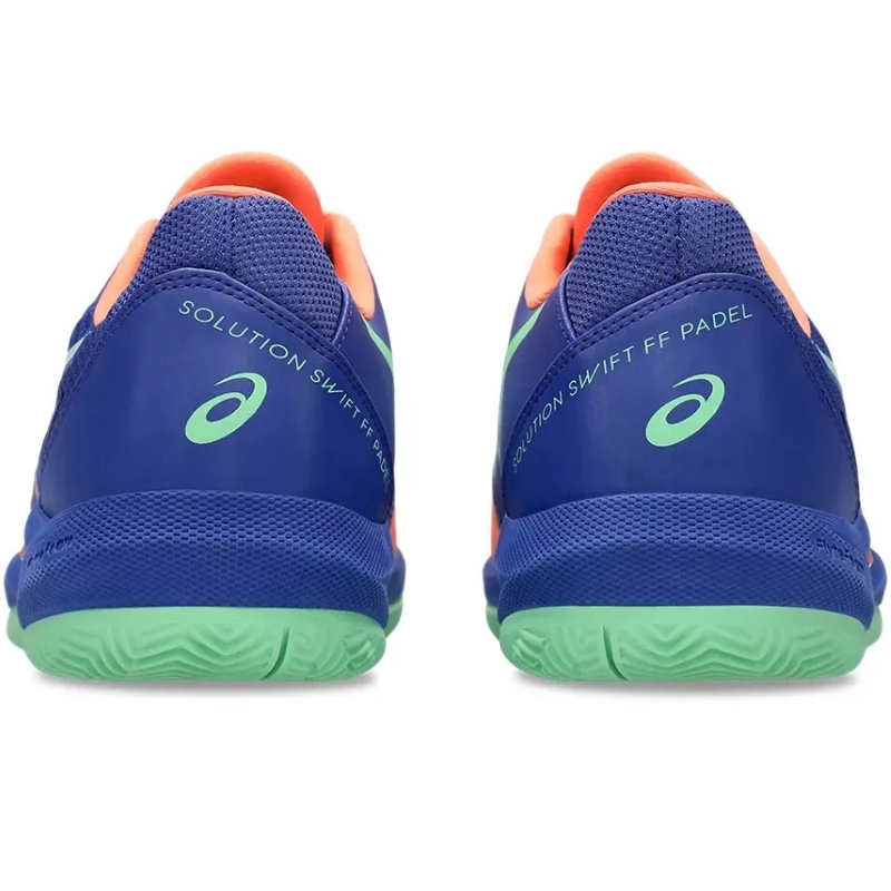 Asics Solution Swift FF 2 Padel Cobalt Blue Green Sneakers