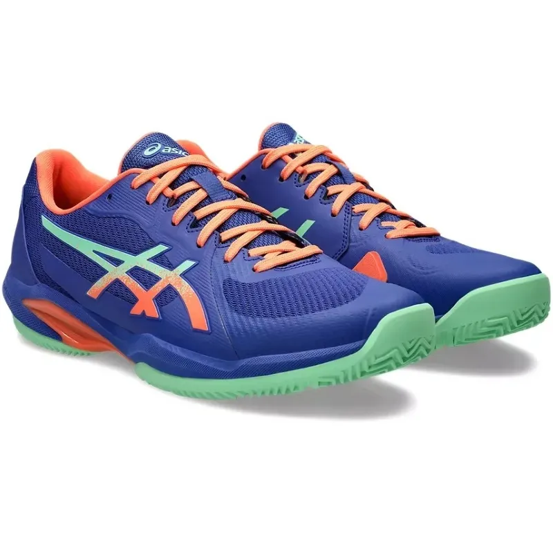 Asics Solution Swift FF 2 Padel Cobalt Blue Green Sneakers