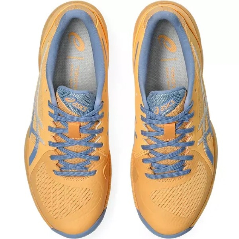 Zapatillas Asics Solution Swift FF 2 Padel Naranja Crema Mujer