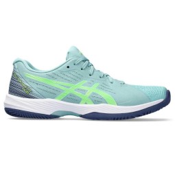 Asics Solution Swift FF Padel Teal Lime Shoes