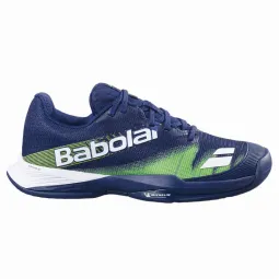 Babolat Jet Premura 2 Dark Blue Flash Green Junior Sneakers
