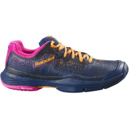 Babolat Jet Ritma Navy Blue Fuchsia Women''s Sneakers