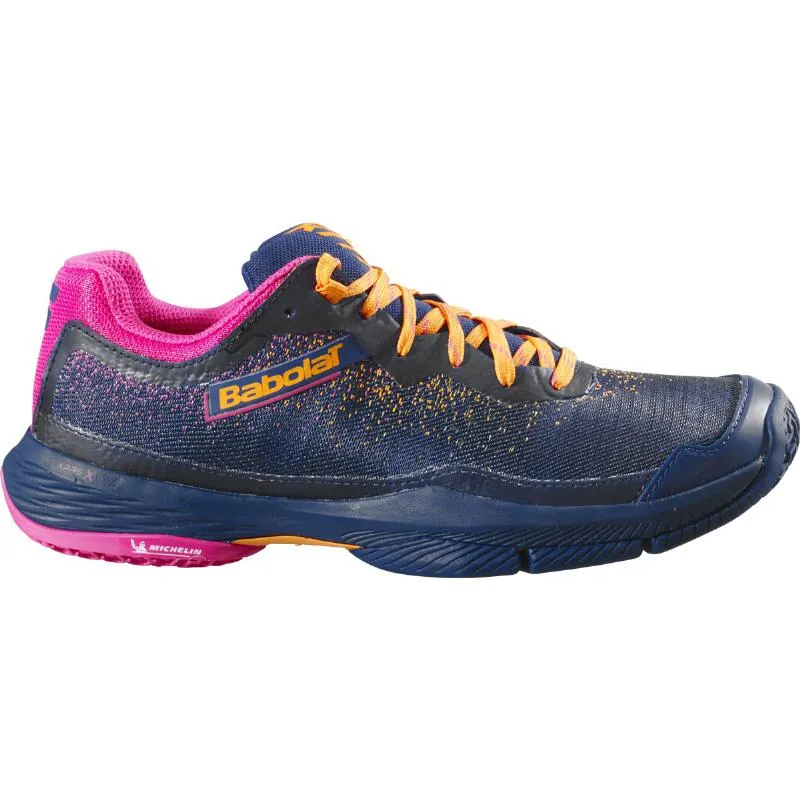 Babolat Jet Ritma Navy Blue Fuchsia Women's Sneakers