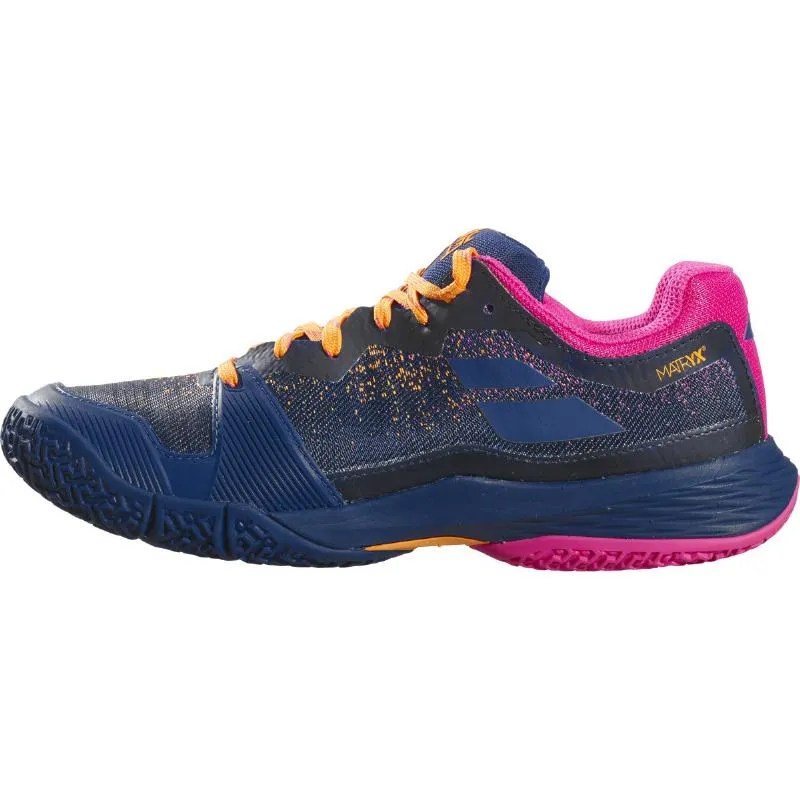 Babolat Jet Ritma Navy Blue Fuchsia Women's Sneakers