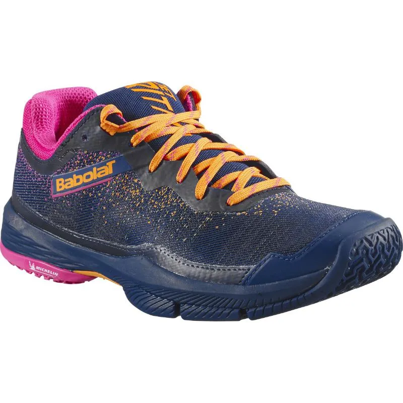 Babolat Jet Ritma Navy Blue Fuchsia Women's Sneakers